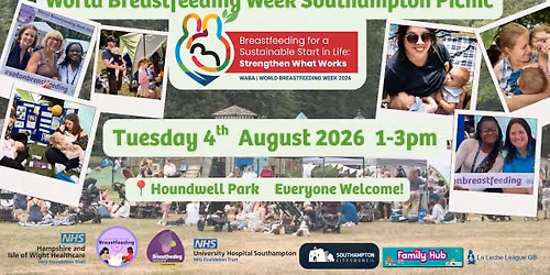 World Breastfeeding Week Picnic 2026 - Southampton