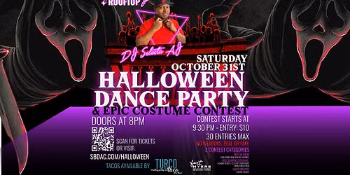 Rooftop Halloween Bash & Costume Contest at Sidney's