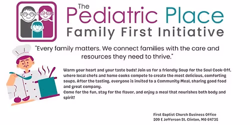 Soup for the Soul: Cook-off & Community Meal Fundraiser