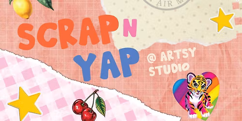 SCRAP N YAP: scrap\/junk journal, meet friends, relaaax :) 