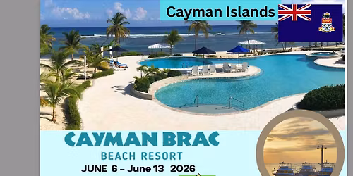 Cayman Islands -Brac June 6 - 13 2026 with CBDC Chesapeake Bay Diving