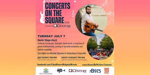 Jazz on the Square  Denin Slage-Koch