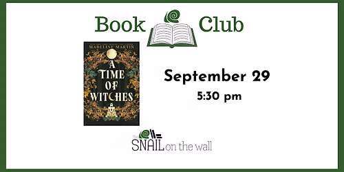 Snail Book Club \u2014 September 29