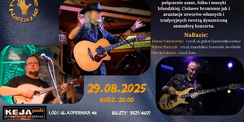 Na Razie w Tawernie Keja\u2026czyli w kr\u0119gu szanty, folku i muzyki irlandzkiej