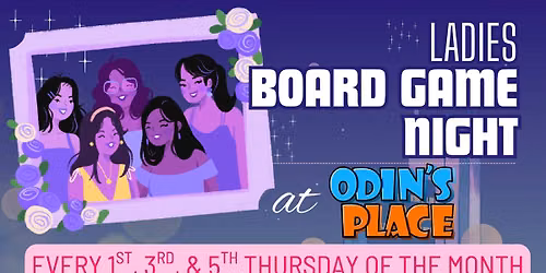 Ladies Board Game Night