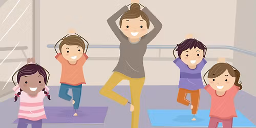 Kids Yoga\u2014Stories & Stretches