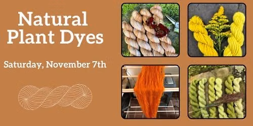 2026 Natural Plant Dyes - Hands-on Workshops