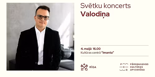 Sv\u0113tku koncerts "Valodi\u0146a". M\u0101rti\u0146\u0161 Kanters un pavado\u0161\u0101 grupa