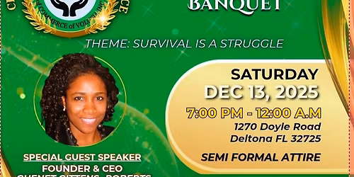 Caribbean American Chamber of Commerce Volusia Annual Fundraiser Banquet