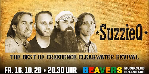 SuzzieQ | The best of CCR | BEAVERS Musikclub | Erlenbach am Main 