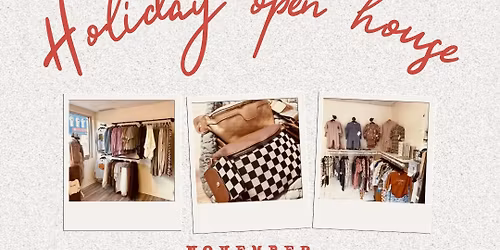 Holiday open house \u2022 Wild Rye Boutique