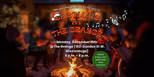Carolling at the Grange
