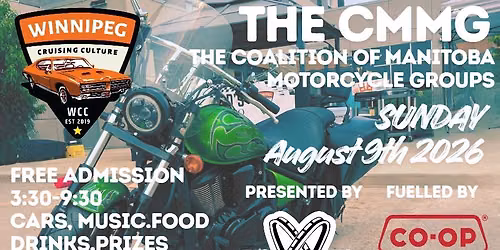 WCC presents The Coalition of Manitoba Motorcycle Groups CMMG 