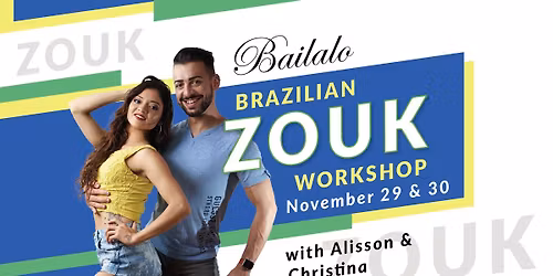 Alisson & Christina Brazilian Zouk Workshops in Taipei