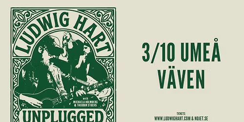 Ludwig Hart I Ume\u00e5, V\u00e4ven I 3 oktober 2026