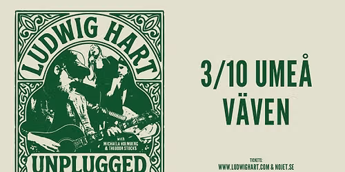 Ludwig Hart I Ume\u00e5, V\u00e4ven I 3 oktober 2026