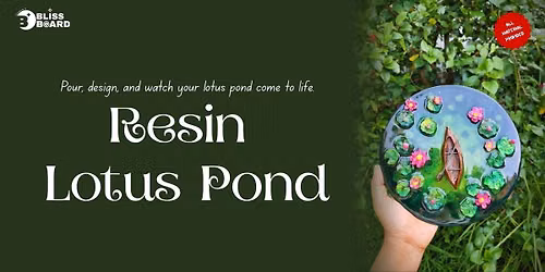 Resin Lotus Pond