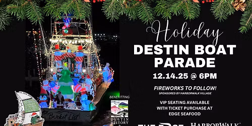 2025 Holiday on the Harbor Lighted Boat Parade & VIP Watch Party