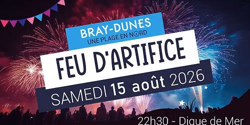 FEU D'ARTIFICE - 15 ao\u00fbt 2026