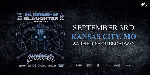 Hatebreed: SUMMER SLAUGHTER TOUR 2026