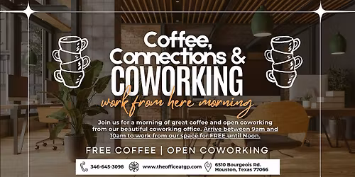 Coffee, Connections, and Coworking: Work From Here Morning