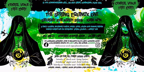 The Huntingdon Alternative Fayre, Spring Equinox 2026 - Saturday 21st March \ud80c\udd8f