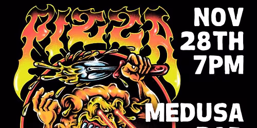 PIZZA DEATH | SUFFERANCE | CROSSED - MEDUSA BAR, GEELONG