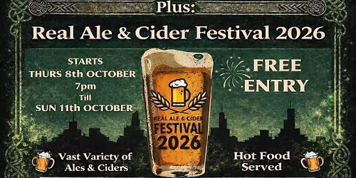 REAL ALE AND CIDER FESTIVAL