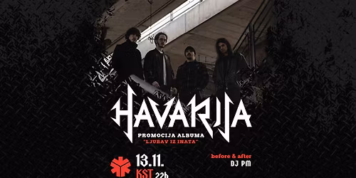 HAVARIJA \/\/ 13. NOVEMBAR \/\/ KST