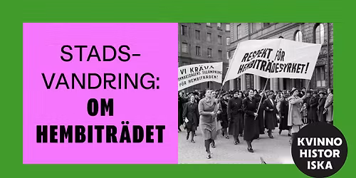 Stadsvandring: Om hembitr\u00e4det