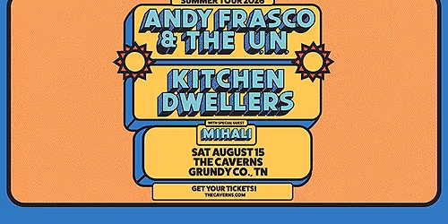 Andy Frasco & The U.N. and Kitchen Dwellers in The Caverns with Mihali