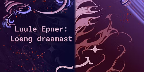Luule Epner: Loeng draamast
