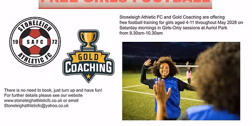 Stoneleigh Athletic kids football training