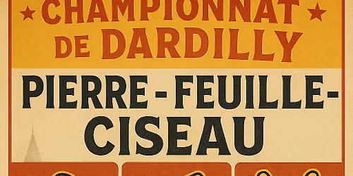 Championnat de Dardilly de Pierre Feuille Ciseau