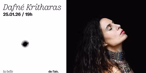 Dafn\u00e9 Kritharas \u00e0 La Belle \u00c9lectrique