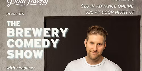 The Brewery Comedy Show: Crux Crawford 