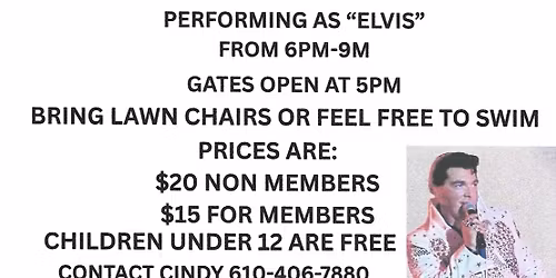A Night with Jeff Krick Jr as Elvis
