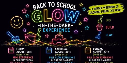 Glow-In-The-Dark Experience at the Sandbox