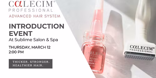 Calecim Professional Advanced Hair System Introduction Event