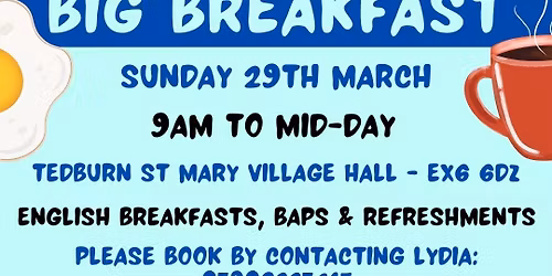 Cheriton & Tedburn\u2019s YFC Big Breakfast