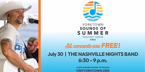 Sounds of Summer Concert with The Nashville Nights Band