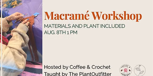 Macram\u00e9 Outdoor (Waterproof) Plant Hanger Workshop