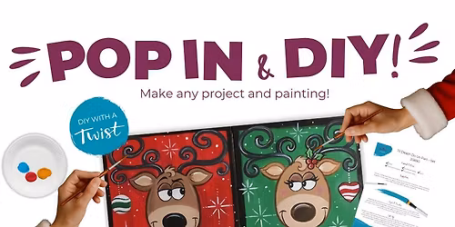 Walk In & DIY! Crafts, Painting, & More!