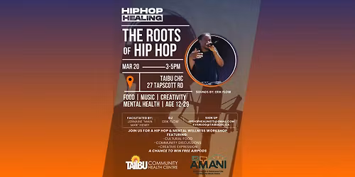 HHH: The Roots of Hip Hop (Workshop for Black Youth)