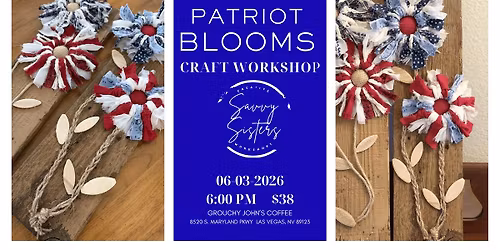 Patriot Blooms Craft Workshop