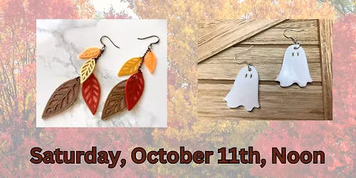 Fall-Themed 3-D Printed Earrings Craft