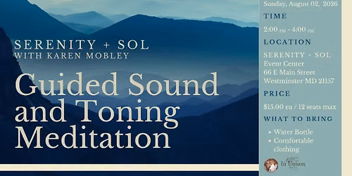 Sound and Toning Meditation 
