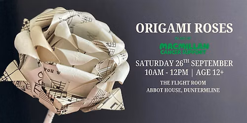 Origami With Jess - Roses for Macmillan!
