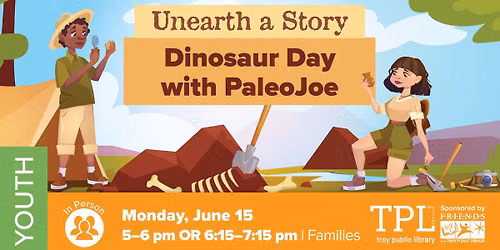 Unearth a Story: Dinosaur Day with PaleoJoe