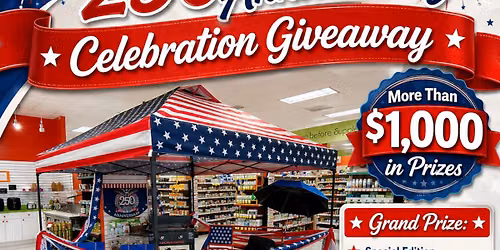 250th Anniversary Giveaway